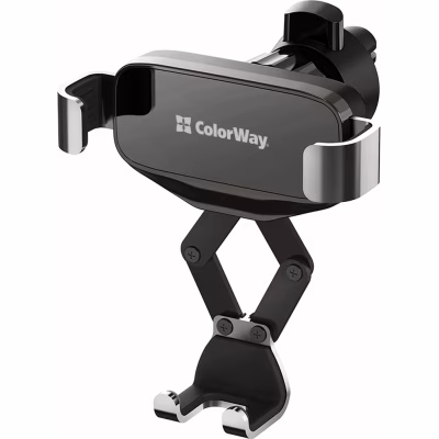 Универсальный автодержатель ColorWay Gravity Mechanical Car Mount Black (CW-CHG18-BK)