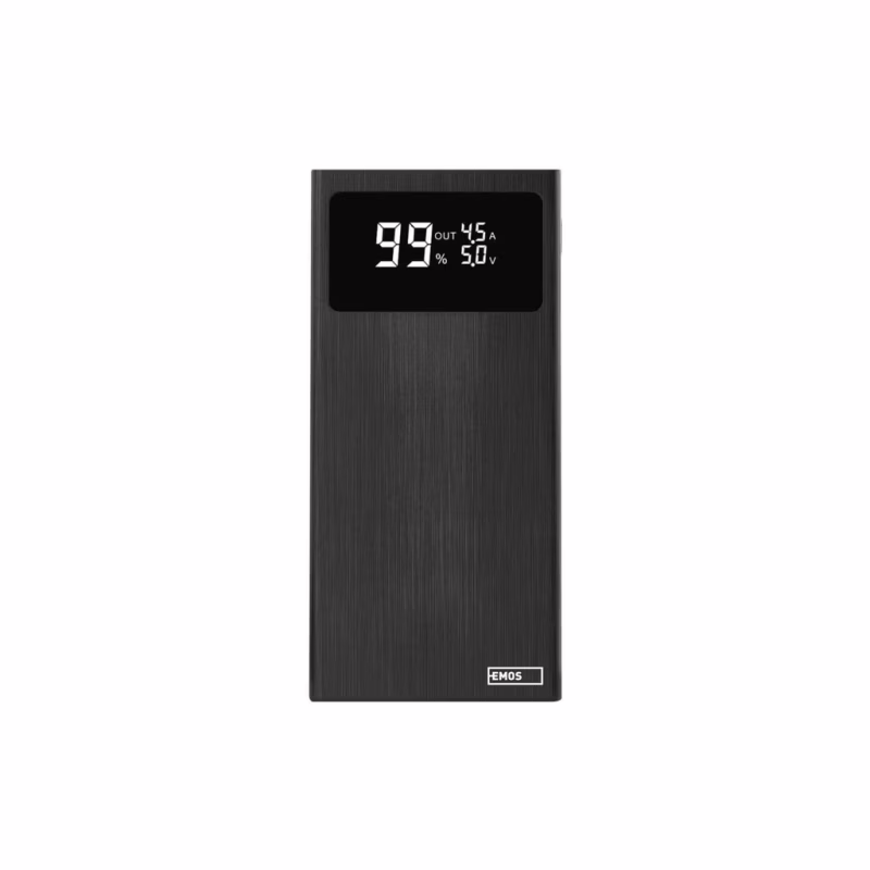 Батарея универсальная EMOS 10000mAh BETAQ 10, 22.5W, black (B0531B)