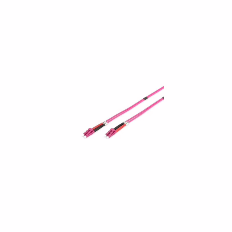 Оптический патчкорд Digitus LC/UPC-LC/UPC, 50/125, MM, OM4, duplex, 1м (DK-2533-01-4)