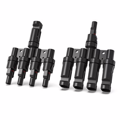 Коннектор 2E MC4 30A 1000V, два Y-подобные (2E-ASP-MC4-1T4)