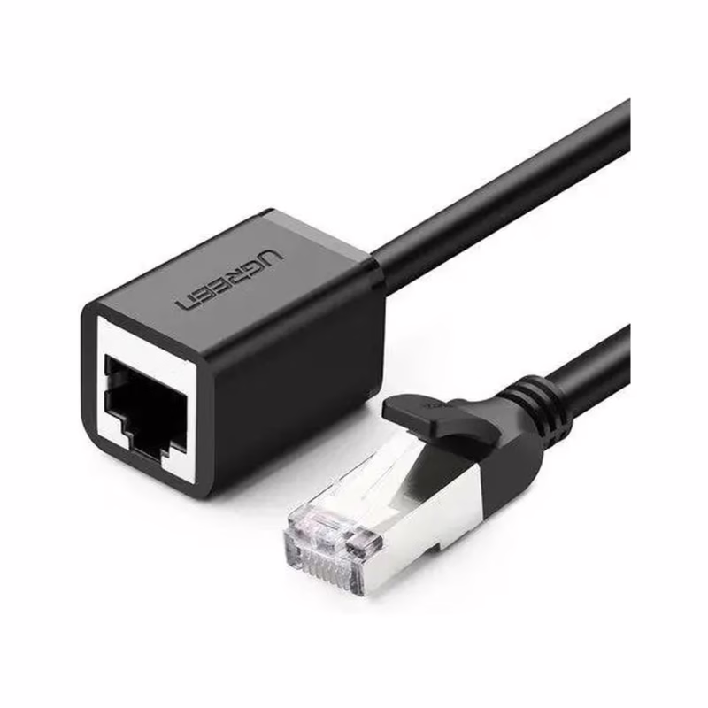 Патч-корд 3м F/UTP cat 6 RJ-45 Extension black Ugreen (U_11282)