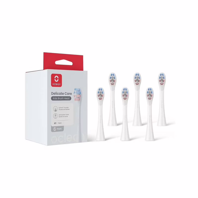 Насадка для зубної щітки Oclean Delicate Care P3K1 White 6 шт (6970810557404)