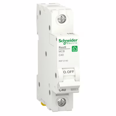 Автоматичний вимикач Schneider Electric RESI9 6kA 1P 40A C (R9F12140)