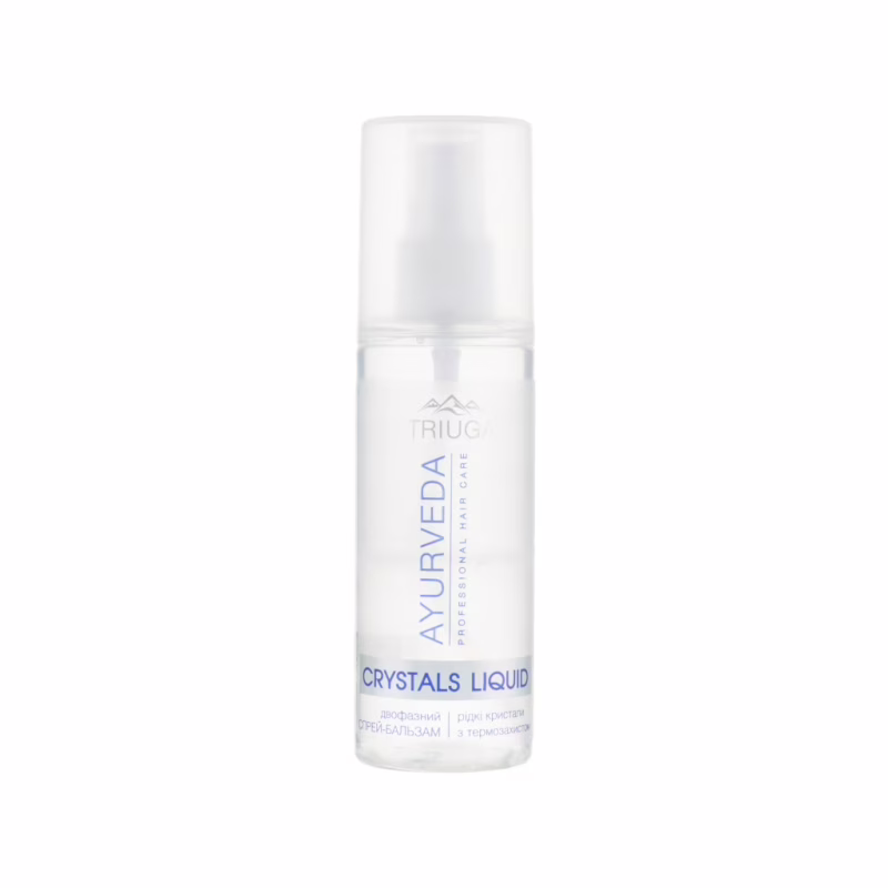 Спрей для волос Triuga Ayurveda Crystals Liquid Двухфазный бальзам 120 мл (8908003544885)