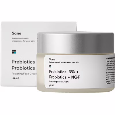 Крем для лица Sane Restoring Face Cream С пробиотиками 30 г (4820266830106)