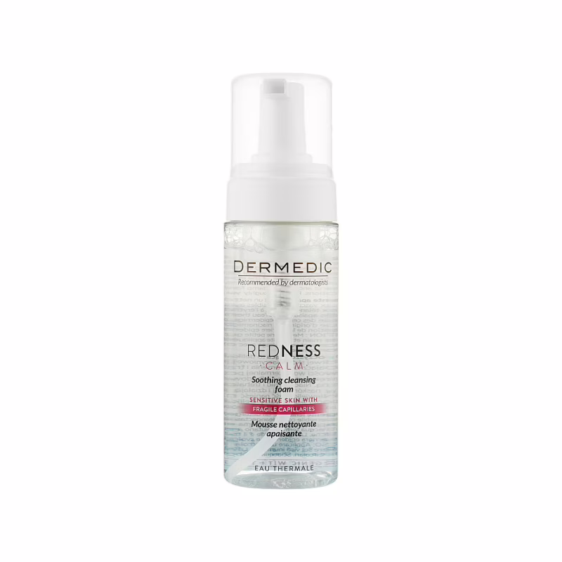 Пенка для умывания Dermedic Redness Calm Успокаивающая 170 мл (5901643176228)