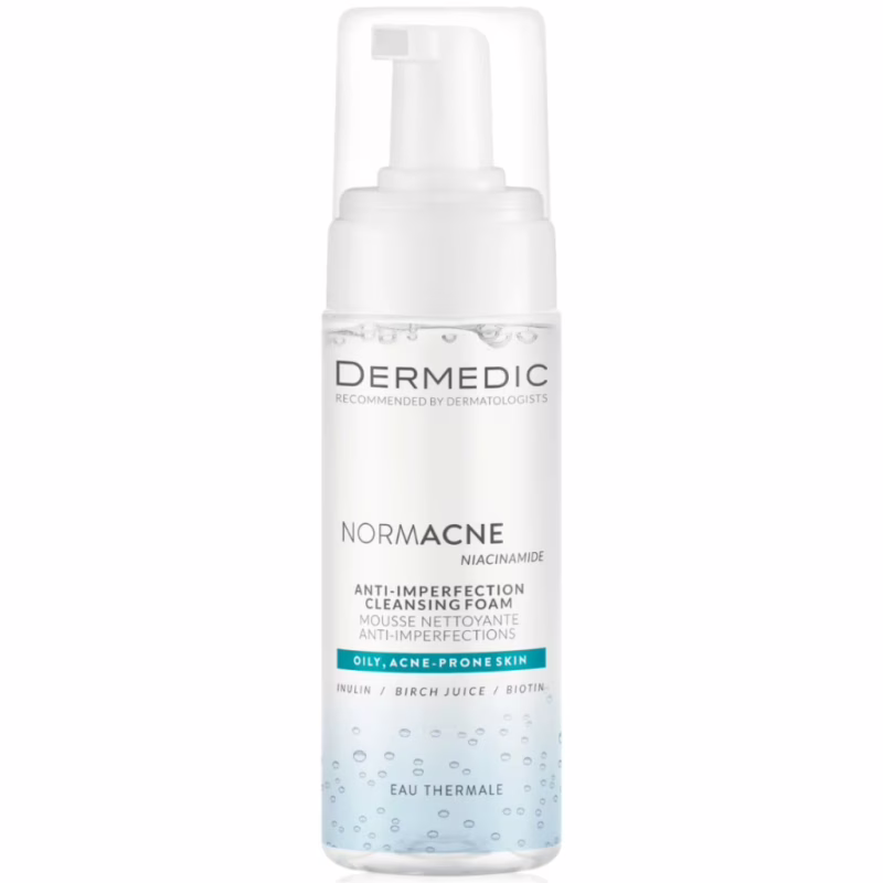 Пінка для вмивання Dermedic Normacne Anti-Imperfection Cleansing Foam Для проблемної шкіри 170 мл (5901643177515)