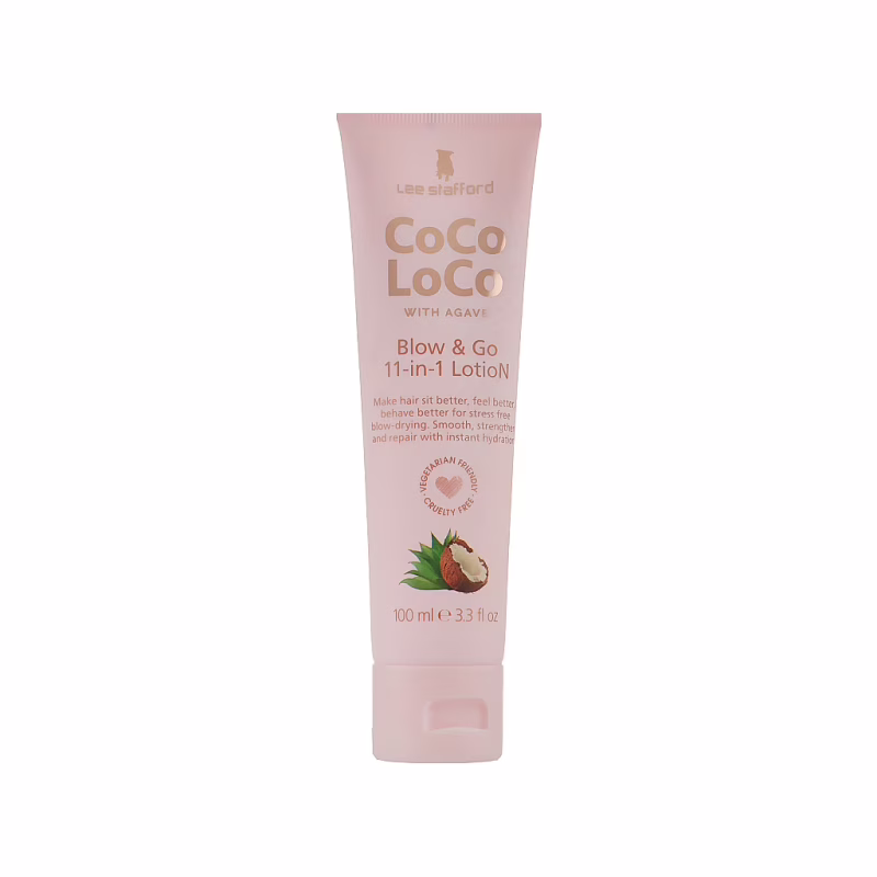 Крем для волос Lee Stafford Coco Loco With Agave Blow & Go 11-in-1 Lotion 100 мл (4060282702868)