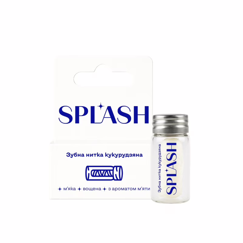 Зубная нить Splash Кукурузная 30 м (4820266833039)