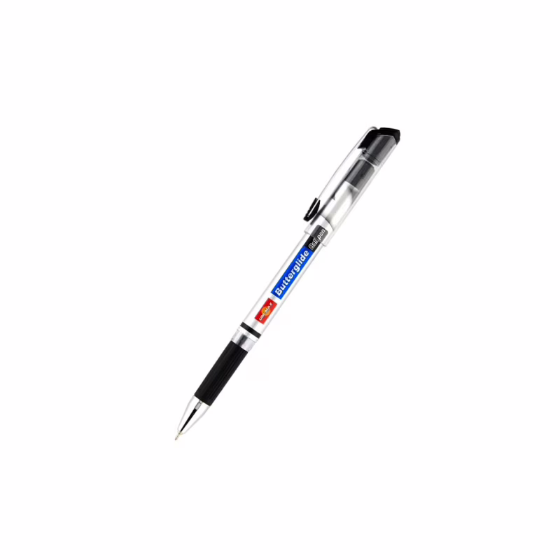 Ручка шариковая Unimax Butterglide, черная (UX-122-01)