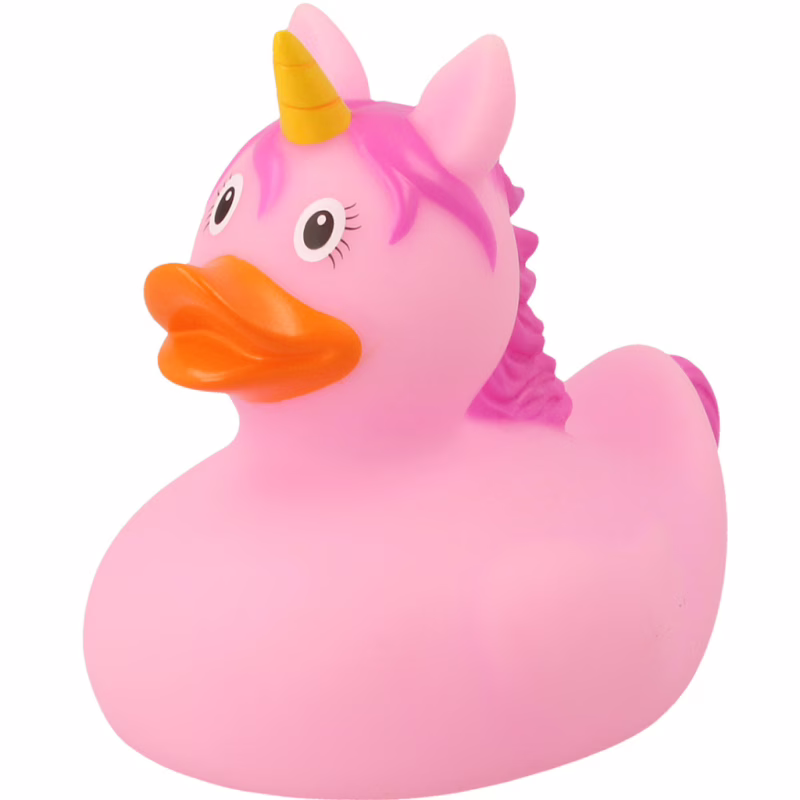 Игрушка для ванной Funny Ducks Утка Единорог розовый (L2042)