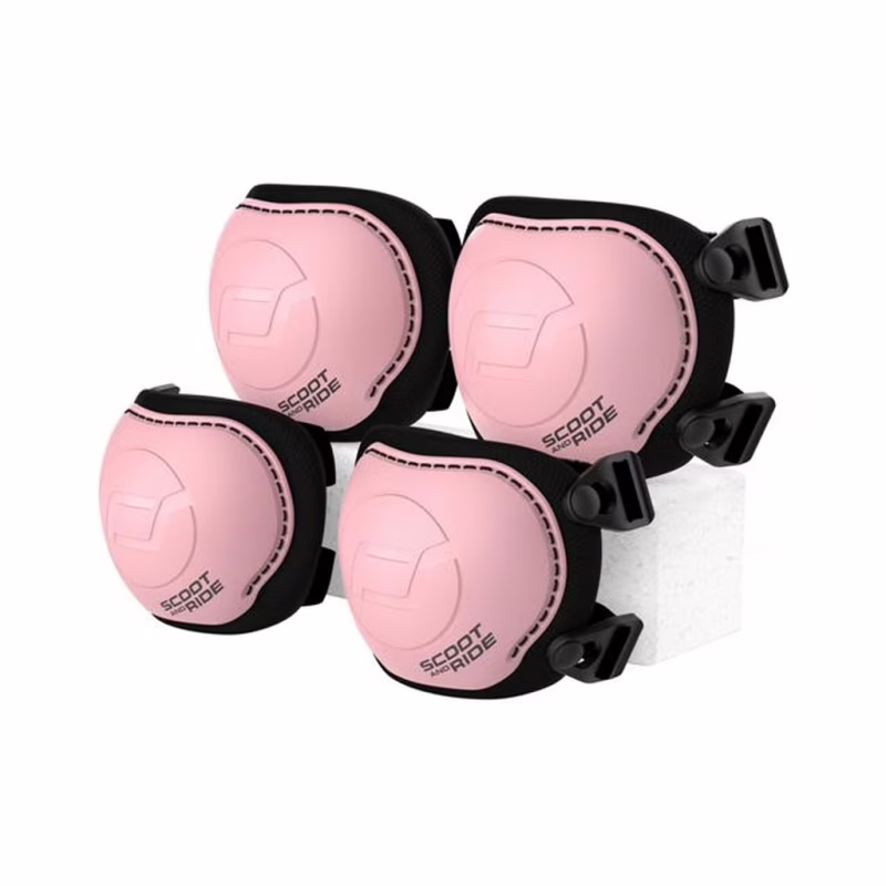 Комплект защиты Scoot&Ride рожевий, для дитини XXS, до 25 кг (SR-230925-ROSE)