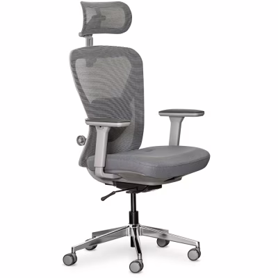 Офісне крісло Mealux Q1 Air Fabric Grey (HF-Q1 F/G)