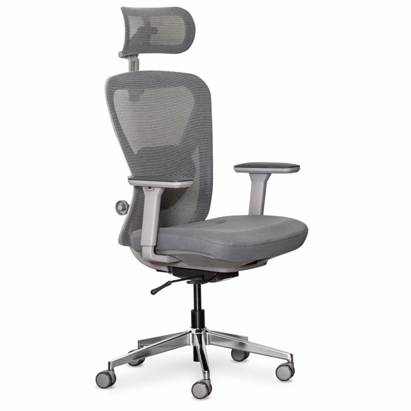 Офісне крісло Mealux Q1 Air Fabric Grey (HF-Q1 F/G)