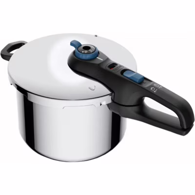 Каструля Tefal Secure Trendy Скороварка з паровим кошиком 6л (P2580701)