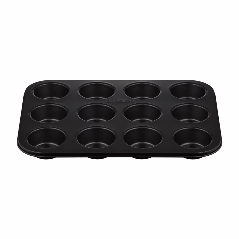 Форма для выпечки Ardesto Gemini, 35х26.5х3см, 12шт, сірий (AR2305G)