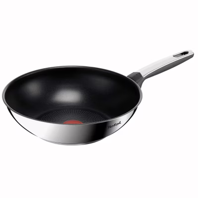 Сковорода Tefal ВОК Emotion+, 28см, чорний (E3271944)