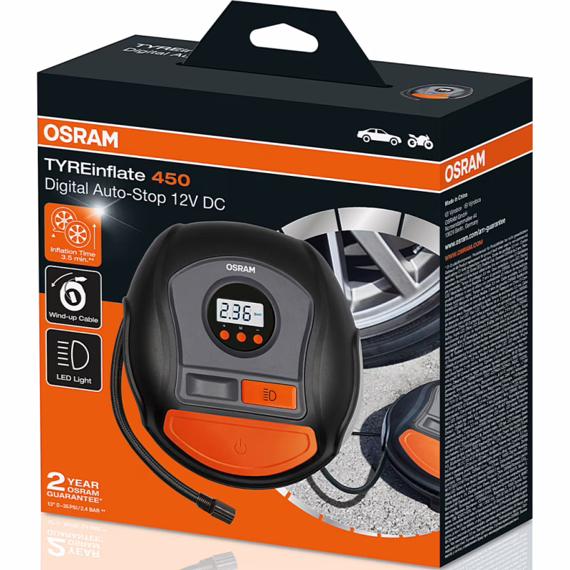 Автомобильный компрессор Osram OTI450
