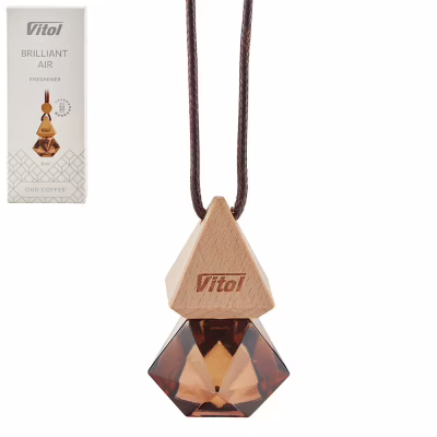 Ароматизатор для автомобиля VITOL Brilliant Air Oud Coffee 8мл (VBA03)