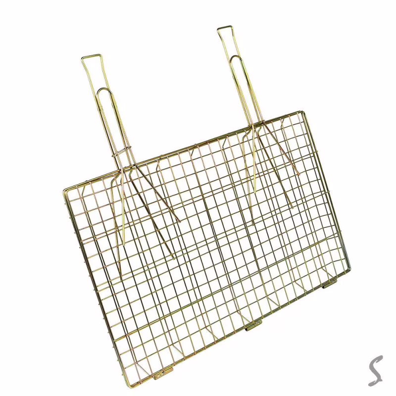 Решётка-гриль двойная с ручкой MH-0912 (55×60×35 см)
