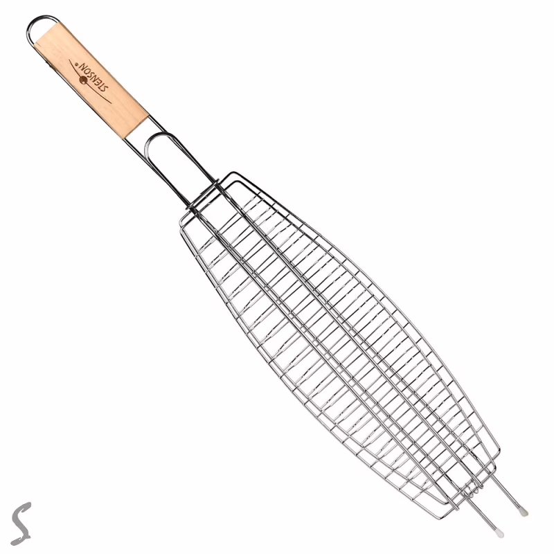 Решётка-гриль для рыбы MH-5413 (60+5×36×12,5×3 см)