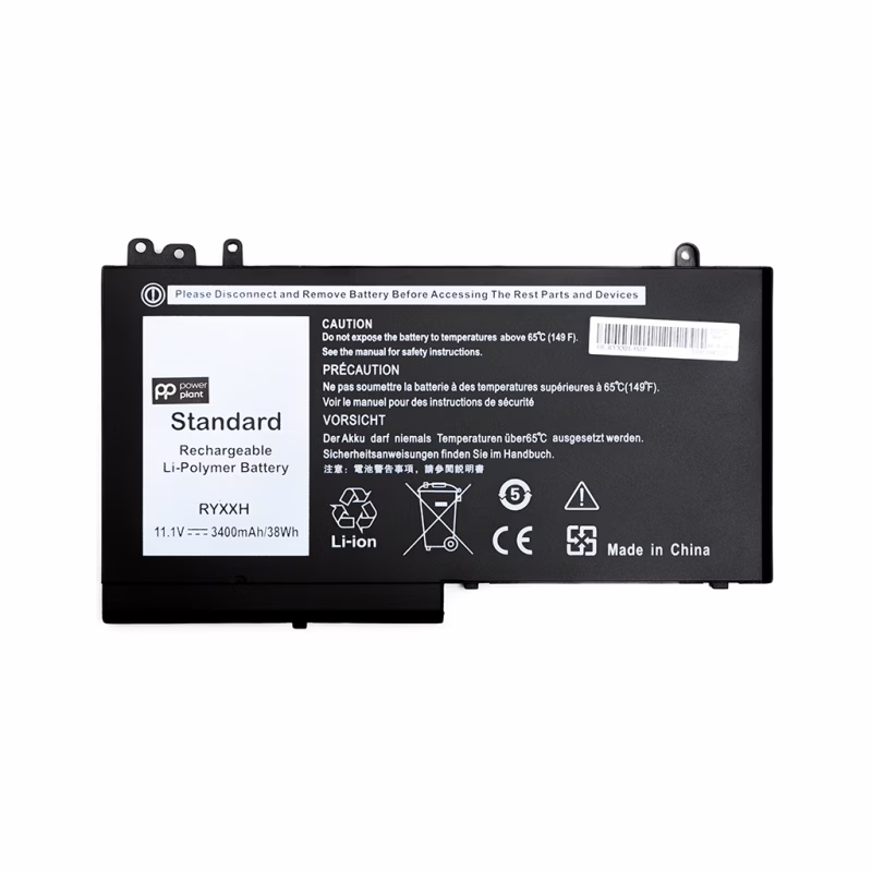 Аккумулятор для ноутбука PowerPlant DELL Latitude 12 5000 (RYXXH) 11.1V 3400mAh (NB441105)