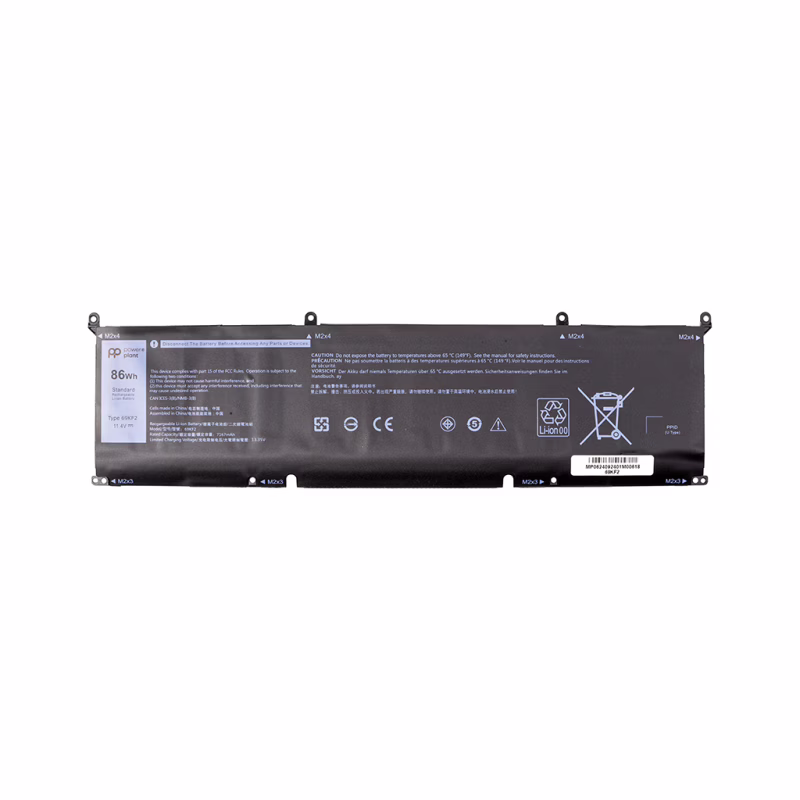 Аккумулятор для ноутбука DELL XPS 15 9500 (69KF2) 11.55V 6000mAh PowerPlant (NB442133)