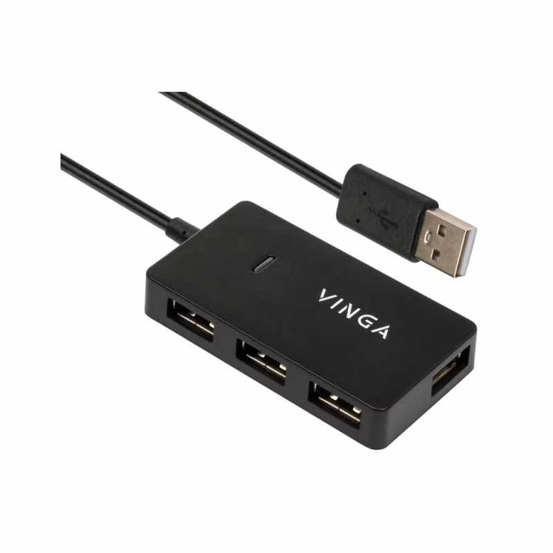 Концентратор Vinga USB2.0 to 4*USB2.0 HUB (VHA2A4N)