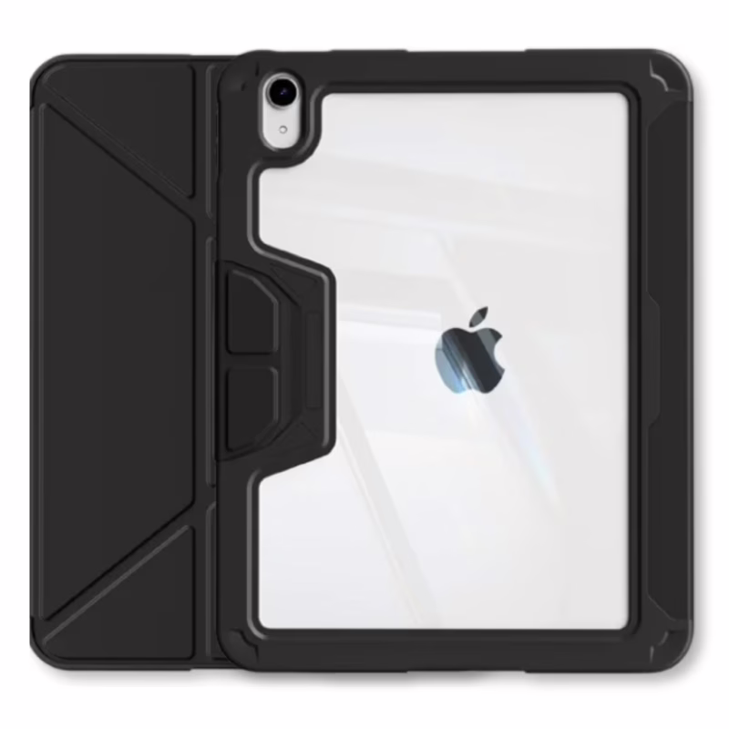 Чехол для планшета BeCover Rugged Origami Transparent Apple iPad 10.9" (2022/2024) / iPad (A16) 2025 11" Black (714966)
