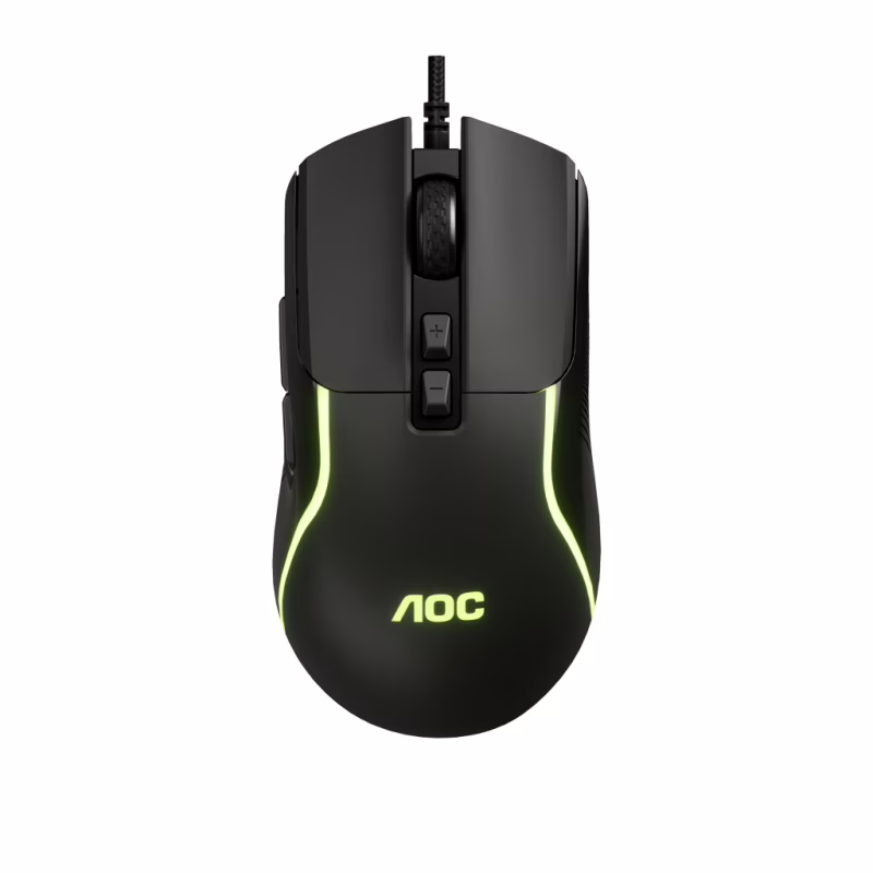 Мышка AOC GM170B LED USB Black (GM170B/LA)