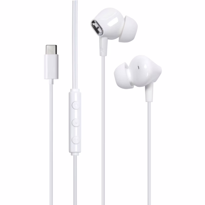 Наушники Vention Echo Lite USB-C In-Ear Wired White (GBBWAV)