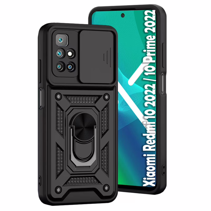 Чехол для мобильного телефона BeCover Military Xiaomi Redmi 10 2022 / 10 Prime 2022 Black (708219)