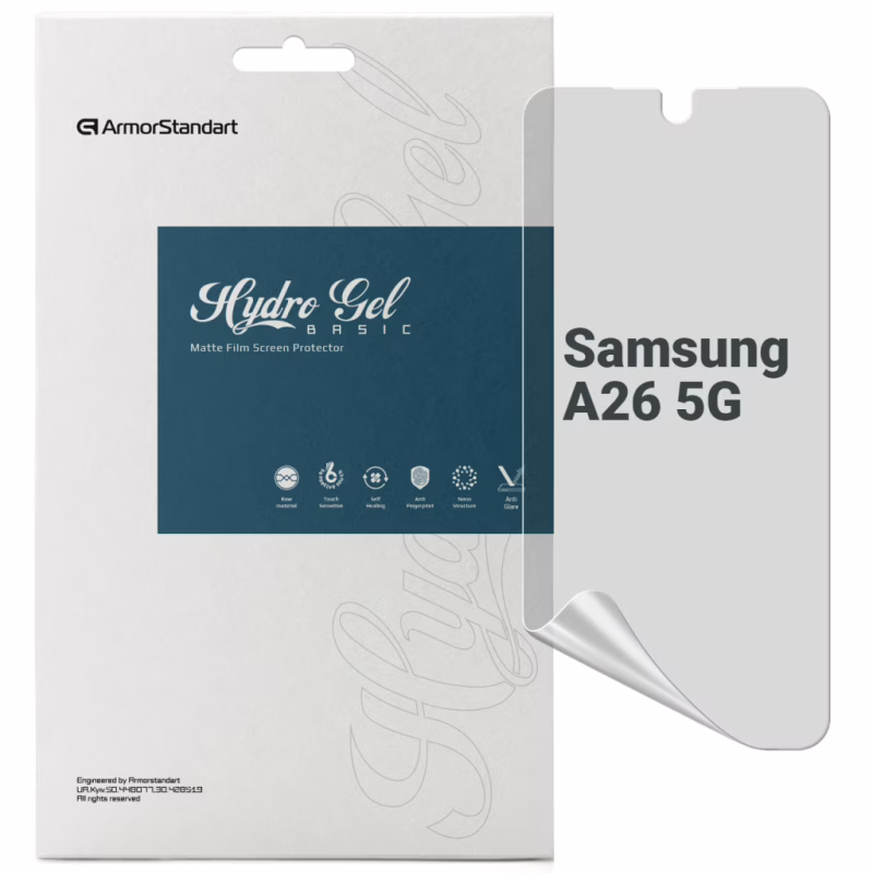 Плівка захисна Armorstandart Matte Samsung A26 5G (ARM82221)