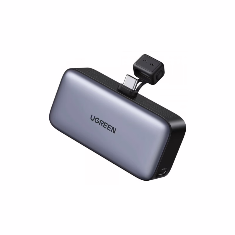 Батарея универсальная Ugreen 5000mAh 22,5W USB-C In/Out, with build-in Type-C connector (PB503) (35338)