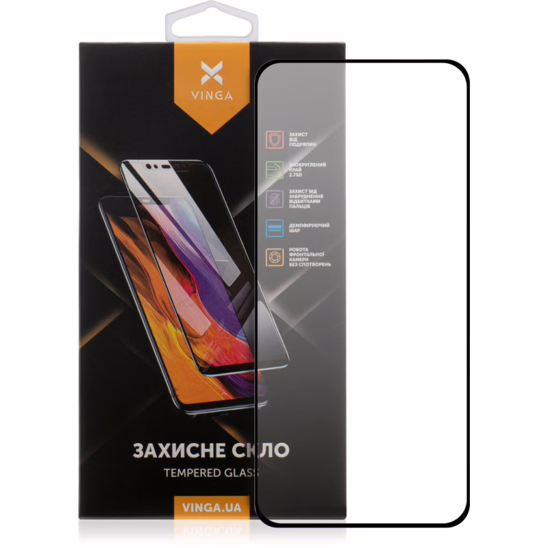 Стекло защитное Vinga Xiaomi Redmi Note 15 Pro 5G (VGXRN15P5G)