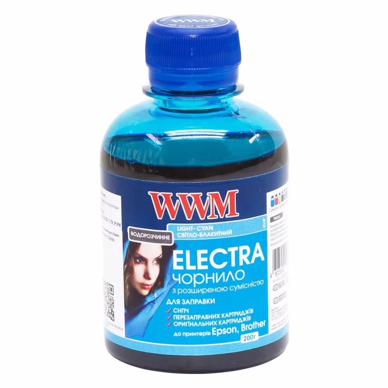 Чернила WWM EPSON UNIVERSAL ELECTRA Light Cyan (EU/LC)