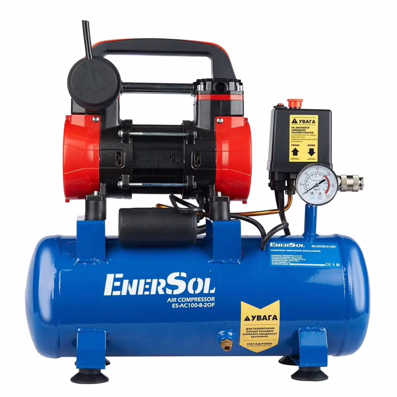 Компрессор Enersol ES-AC100-8-2OF, 100 л/мин, 0.75 кВт (ES-AC100-8-2OF)