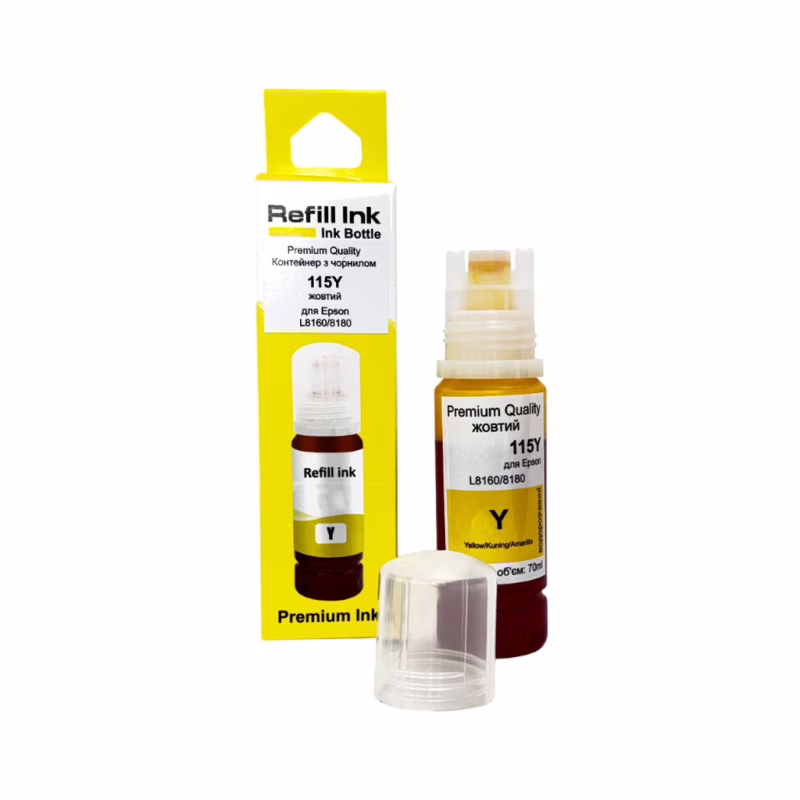 Чернила Premium Quality Epson 115 70мл Yellow C13T07D44A (70264912)