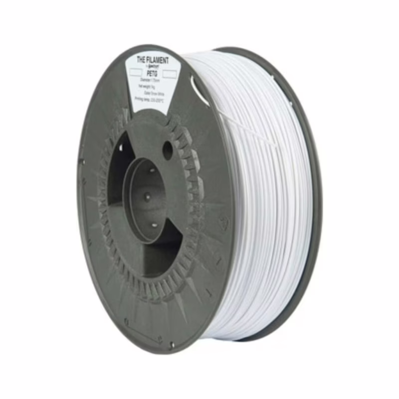 Пластик для 3D-принтера The Filament PETG 1.75mm 1kg WHITE, SNOW (TF-24016)