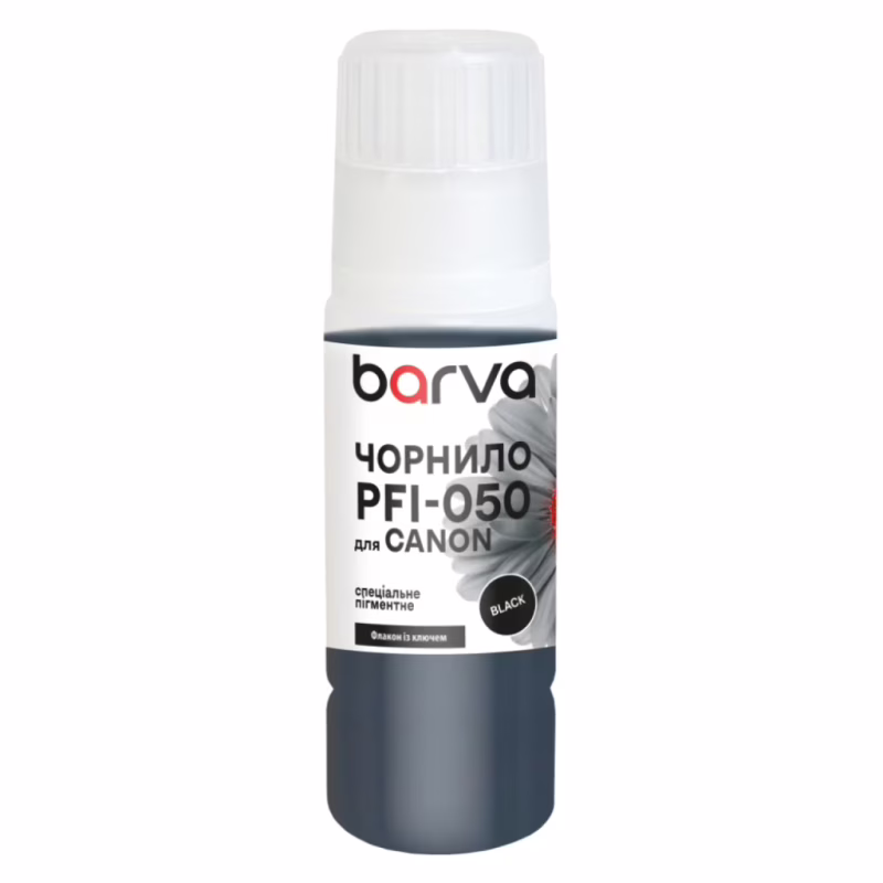 Чернила Barva Canon PFI-050 Special, 70мл, Black pigmented (C050-963e)