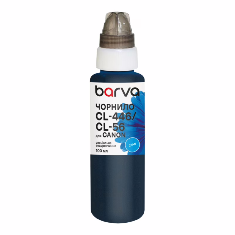 Чернила Barva Canon CL-446/CL-56/CL-94 100 мл, special, cyan (C446-438e)
