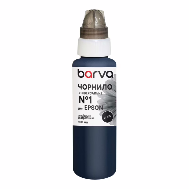 Чернила Barva Epson 1 100 мл, universal, black (EU1-445e)