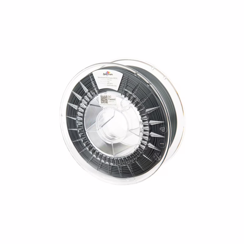 Пластик для 3D-принтера Spectrum PET-G Premium 1.75mm 1kg Grey, Anthracite, RAL 7016 (80833)