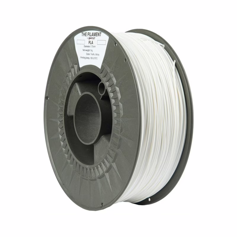 Пластик для 3D-принтера The Filament PLA 1.75mm 1kg WHITE, TRAFFIC (TF-24001)