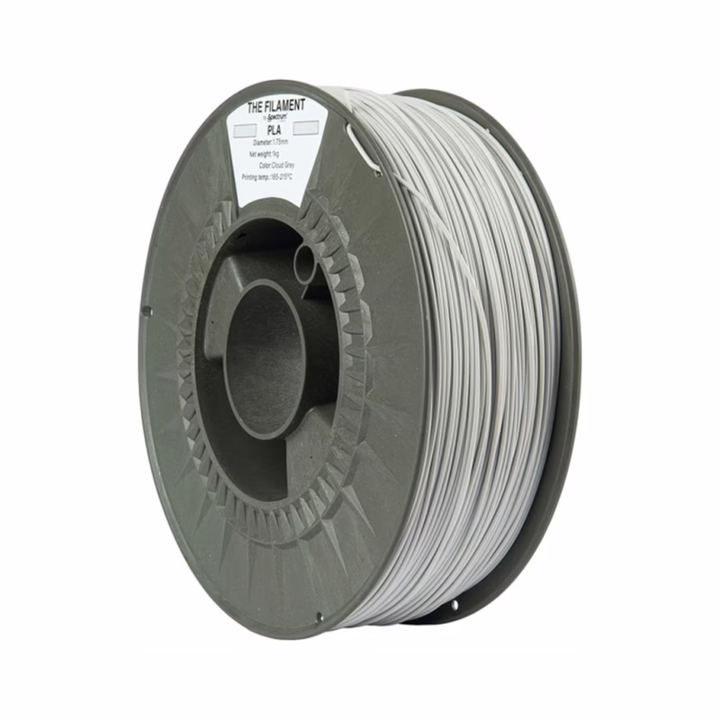 Пластик для 3D-принтера The Filament PLA 1.75mm 1kg GREY, CLOUD (TF-24003)