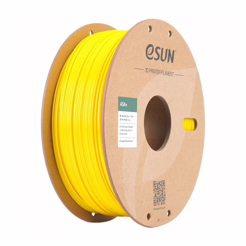 Пластик для 3D-принтера eSUN ASA+ 1,75mm 1kg YELLOW (ASA+P175Y1)