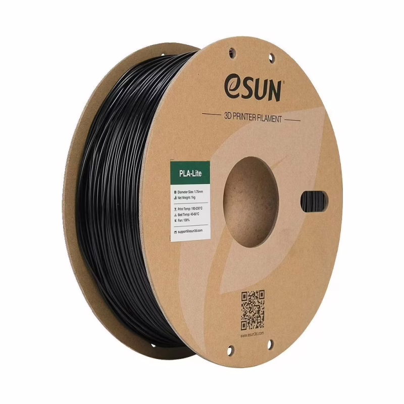 Пластик для 3D-принтера eSUN ePLA-LITE 1,75mm 1kg Black (EPLA-LITE-P175B1)