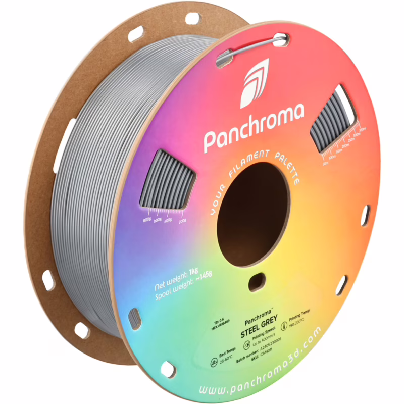 Пластик для 3D-принтера Polymaker PANCHROMA CoPE 1,75mm 1kg STEEL GREY (CA14011)