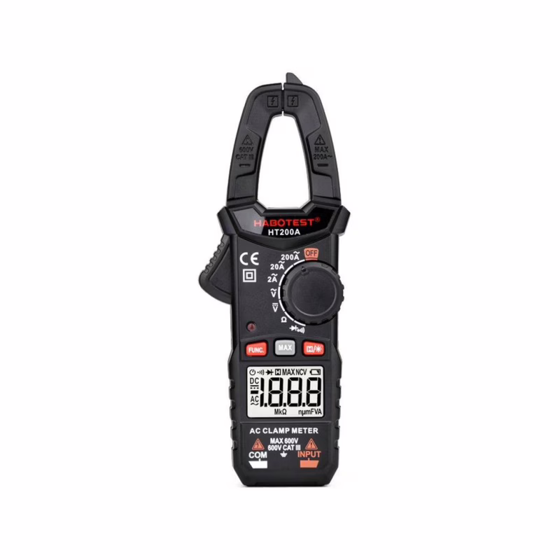 Токовые клещи Habotest AC600V/200A, DC600V (HT200A)