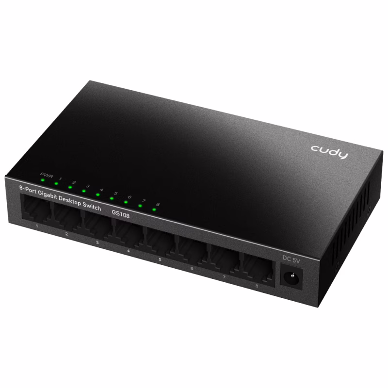 Комутатор мережевий Cudy GS108